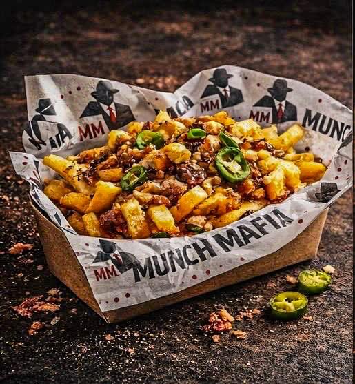 Munch Mafia Greenock loaded fries